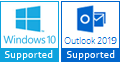 windows 10 outlook 2019